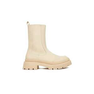 Botine dama 13096-10 - Bej - Textil imagine