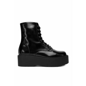 Ghete dama 12663-4 - negru - sintetic imagine