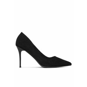 Pantofi dama - toc - piele naturala - negru imagine