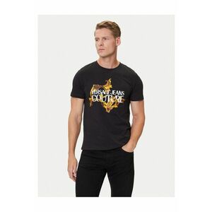 Tricou barbati negru - din bumbac 100% imagine