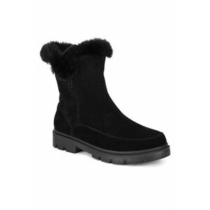 Botine dama Piele naturala - Negru - Negru imagine