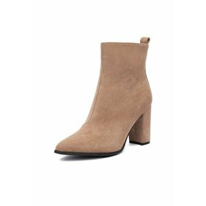 Botine dama E-5133-6 - Textil - Bej imagine