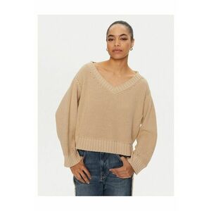Pulover dama bej - imagine