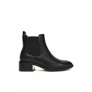 Botine dama 5698 - Textil - Negru imagine