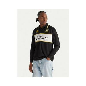 Polo barbati negru - bumbac imagine