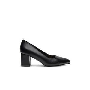 Pantofi dama toc - Negru imagine