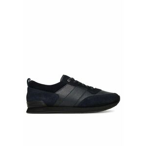 Pantofi sport barbati - LENARK-07 MI08 - bleumarin - piele naturala imagine
