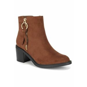 Botine dama LS5276-02A - Textil - Maro imagine