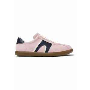Pantofi sport Pelotas Soller din piele si piele nabuc - Roz deschis imagine