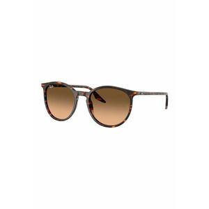 Ochelari de soare pantos unisex cu lentile cu aspect in degrade - Negru/Maro imagine