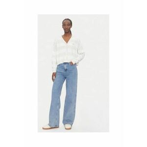 Cardigan dama - bumbac - bej - imagine