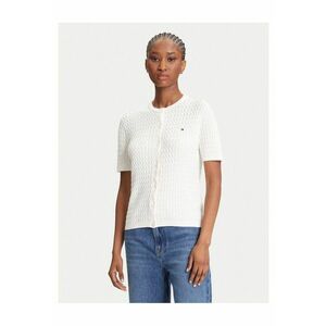 Cardigan de dama ecru - imagine