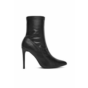 Botine dama MM220168 negru - sintetic imagine