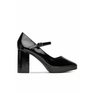 Pantofi dama - piele ecologica - neagru - imagine