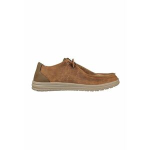 Pantofi boat din piele ecologica Melson - Ramilo - Maro camel imagine