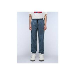 Pantaloni de trening cu talie ajustabila cu snur Marem - Gri albastrui imagine