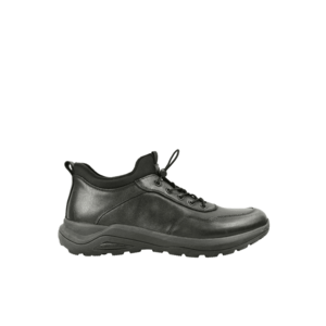 Pantofi casual - barbati - E670009A negru - piele naturala - Negru imagine