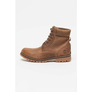 Bocanci impermeabili de piele Rugged - Maro inchis imagine