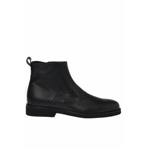 Ghete din piele Tumbled - Negru imagine