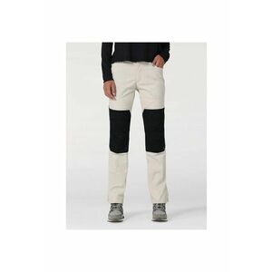 Pantaloni sport dama model Reinforced Softshell - regular fit - alb/negru - bumbac/poliamida/elastan - imagine