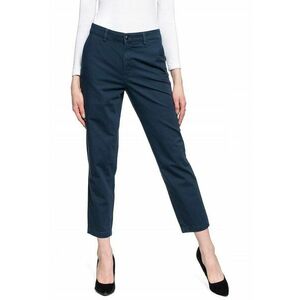 Pantaloni dama Chino - slim fit - albastru - bumbac - imagine