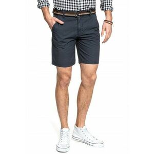 Pantaloni scurti Denver Short - albastru - bumbac imagine