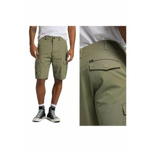 Pantaloni scurti barbati Cargo - verde - bumbac - imagine