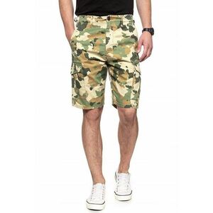 Pantaloni scurti FATIGUE SHORTS - camuflaj - croiala lejera - bumbac - Marime imagine