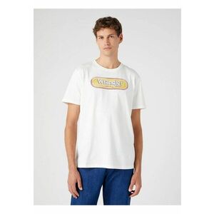 Tricou barbatesc Branded Tee - alb - 100% bumbac - imagine