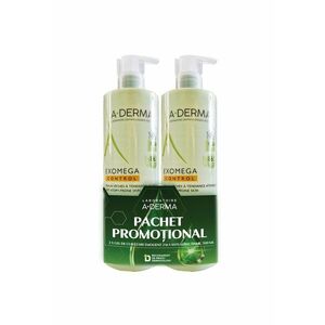Pachet Gel de curatare 2-in-1 Exomega Control piele uscata - atopica 500ml x 2 imagine
