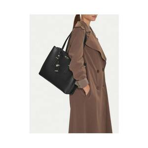 Geanta dama model C-MICHIGAN-LDA8265 - neagra - din material textil. imagine