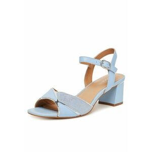 Sandale dama - piele - Albastru imagine