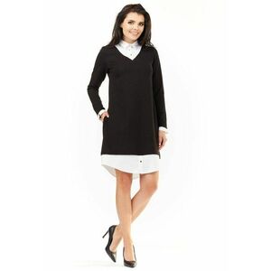 Rochie dama Poliester - M150 - Neagra - Negru imagine