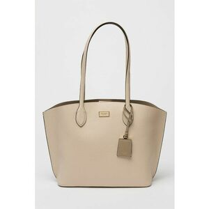 Geanta shopper din piele - Bej imagine