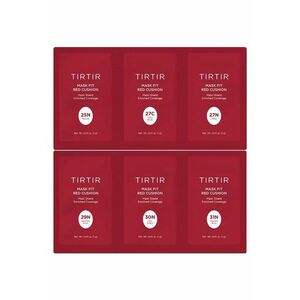 Set de Testare Fond de Ten Cushion - Sachet - Mask Fit Red Cushion Trial Kit 6 Culori (25N-31N) imagine