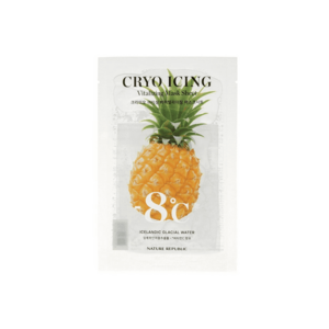 Masca pentru ten - Cryo Icing Face Mask - Vitalizanta (ananas) 27ml imagine