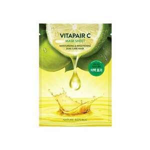 Masca de fata hidratanta si stralucitoare cu extract de lamaie si vitamina C - 25 ml imagine