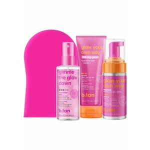 Set autobronzant - Go On and Glow Your Own Way Gift Set - 3 x 100 ml imagine