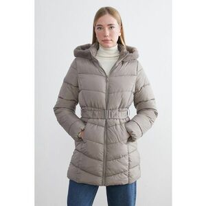 Geaca slim-fit - Maro taupe deschis imagine
