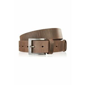 Curea pentru pantaloni din piele pentru barbati Brodrene OPM-13 - Maro imagine