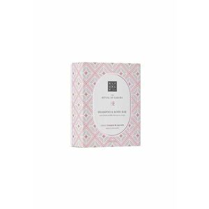 Sampon Solid & Sapun Corp 2 in 1 cu Floare de Cires si Lapte de Orez – The Ritual of Sakura - 100 g imagine