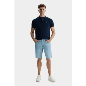Pantaloni scurti - Albastru - Albastru imagine