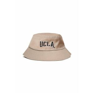 Palarie bucket unisex cu logo - Maro imagine