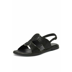 Sandale dama - RST-KATE-09 - piele naturala - negru imagine