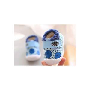 Pantofi imblaniti bleu - smiley - Albastru imagine
