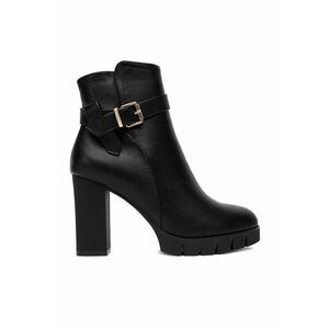 Botine dama HX16041A-180 - Textil - Negru - imagine