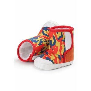 Cizmulite pentru baietei - orange army - Multicolor imagine