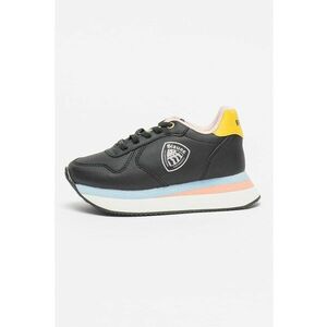 Pantofi sport din piele ecologica cu talpa contrastanta Tiana imagine