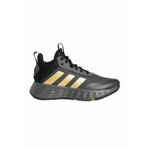 Pantofi cu insertii din material textil pentru baschet Ownthegame 2.0 - Auriu/Negru imagine