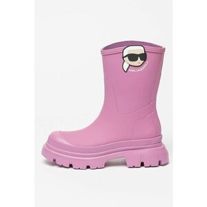 Ghete cu logo Trekka Rubber - Violet deschis imagine